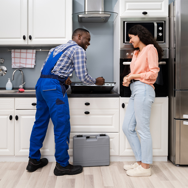 how long does it typically take to complete cooktop repair services in Monmouth